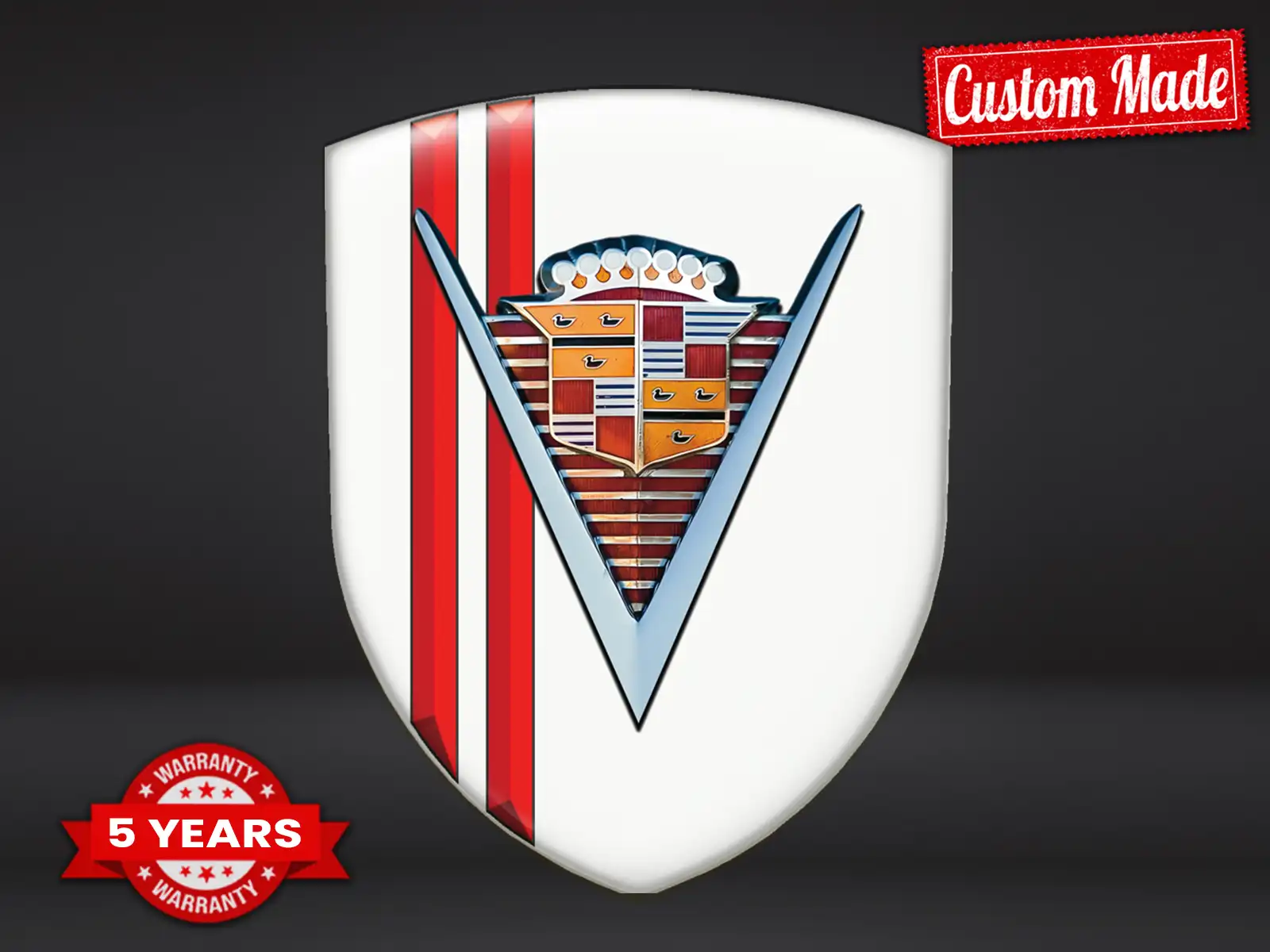 Cadillac Badge Silicone Logo Limitato Cupola SUV